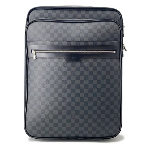 LOUIS VUITTON Pegase Size 55 Damier Graphite Noir N41186 - Picture 1 of 16